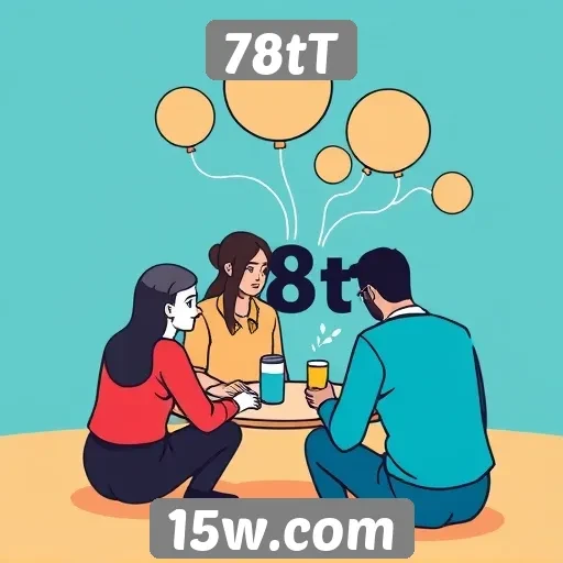 Recursos de comunidade e interação no site 78tT